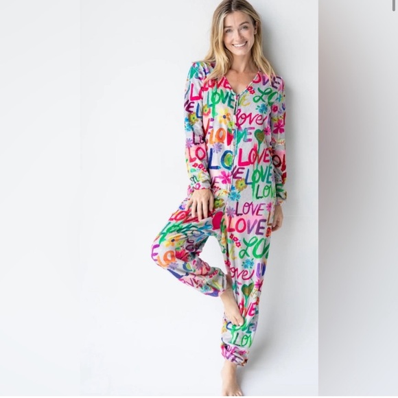 NATURAL LIFE SMALL FLEECE ONESIE PAJAMAS VERY SOFT. EXCELLENT PREOWNED CONDITION - Picture 2 of 8